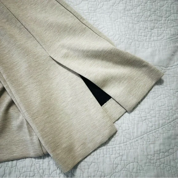 Theory Cream Boot-Cut Knit Pants - Picture 12 of 12